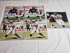 lot 197 image: Lot of 5 Daunte Culpepper Photos