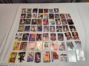 lot 202 image: Lot of 61 NBA Stars Cards Including Charles Barkley, Patrick Ewing, Derrick Rose, Magic Johnson, Larry Bird, Chris Weber and more