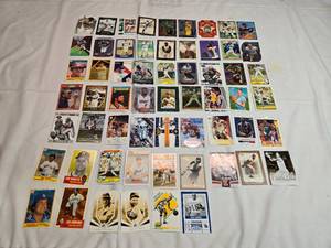 lot 211 image: Lot of 60 Vintage Sports Stars Cards - Many Hall of Famers, Official Reprints and More