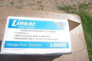 lot 56 image: Linear Model LDO50 12 hp Deluxe Garage Door Opener