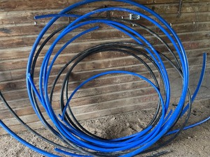 lot 132 image: Plastic Water Line In Assorted Sizes