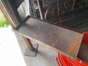 lot 135 image: Heavy Duty WeldingFabrication Table Stand