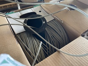 lot 148 image: Comtran Corp Cat Riser 5E 24-4 Gray Telephone Cable