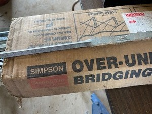 lot 142 image: Lot of Simpson OverUnder Construction Bridging