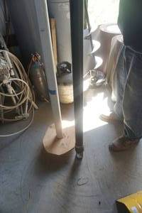 lot 216 image: 2 - PVC Pipes Fitted With Intake Screens For LakeRiver Pumping