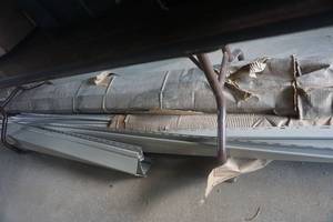 lot 244 image: Large Lot of Vinyl Siding J Channel In Brown