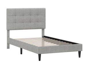 lot 86 image: Twin Size Mainstays Hillside Square Tufted Upholstered