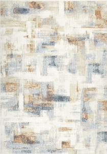 lot 97 image: Mainstays Neutral Abstract Washable Indoor Area Rug, Abstract Neutral