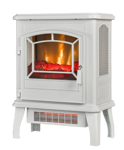 lot 98 image: ClassicFlame 17.5W Infrared Quartz Electric Stove Heater
