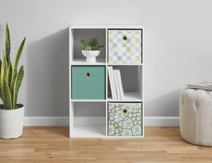 lot 117 image: Mainstays 11 6-Cube Storage Organizer