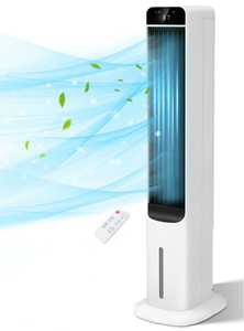 lot 251 image: Evaporative Air Cooler Portable Tower Cooling Fan PRO CHOICE Oscillating Swamp Cooler