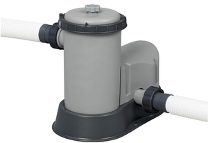 lot 257 image: Bestway 58390E Flowclear 1500 GPH Filter Pump for 300 to 8,400 Gallon Above Ground Swimming Pool