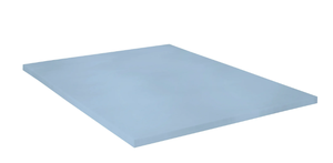 lot 436 image: Twin Size Mainstays 2 Memory Foam Mattress Topper