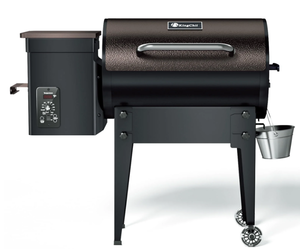 lot 446 image: KingChii 456 sq. in Wood Pellet Smoker & Grill BBQ with Auto Temperature Control