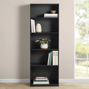 lot 452 image: Mainstays 5-Shelf Bookcase with Adjustable Shelves
