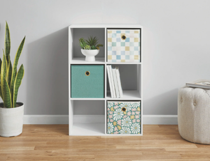 lot 461 image: Mainstays 11 6-Cube Storage Organizer