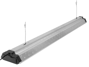 lot 541 image: Champion Electronics 4ft LED Shop Light 10,000 Lumen with Motion Sensor, Steel Tread Plate