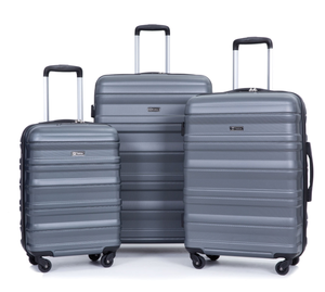lot 551 image: 3PCS Tripcomp Hardside Luggage Set Set(212529) Lightweight Suitcase 4-Wheeled Suitcase Set