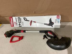 lot 324 image: Hyper Tough 4.6-Amp 13in Electric String Trimmer HT21-401-002-04