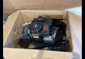 lot 343 image: 20-Inch 125cc Gas Powered Push Lawn Mower with Side Discharge, LSPG-L2