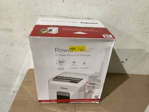 lot 202 image: Fellowes 12MS Microshred 12-Sheet Micro-Cut Paper Shredder