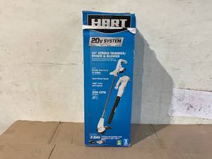 lot 207 image: HART 40-Volt 12 Trimmer and Blower Combo Kit