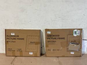 lot 213 image: LOT OF 2 16x20 Picture Frames