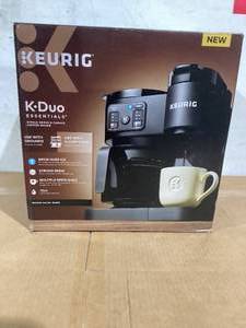 lot 504 image: Keurig K-Duo Essentials, Hot & Iced Single-Serve K-Cup Pod Coffee Maker & Carafe