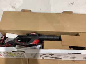 lot 512 image: Hyper Tough 20V Max Cordless Combo Kit, 10 String Trimmer & 130Mph Sweeper