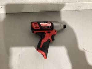 lot 514 image: Milwaukee M12 12V Lithium-Ion Cordless 14 Hex Impact Driver