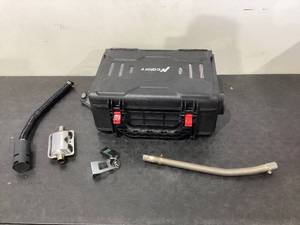 lot 476 image: Hcalory Diesel Air Heater, 12V 5KW All-In-One Portable Handheld Toolbox with Bluetooth APP Control