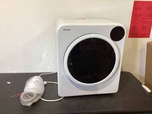 lot 487 image: Ktaxon 3.5 cu. ft. Portable Electric Compact Stainless Steel Dryer