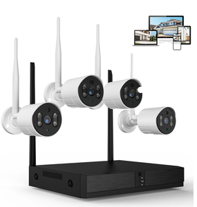 lot 41 image: TOPVISION 4pcs Wired Security Camera System, 8CH 3MP NVR
