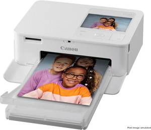 lot 46 image: Canon SELPHY CP1500 Compact Photo Printer White