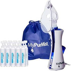 lot 276 image: MyPurMist New Classic Handheld Personal Steam Inhaler