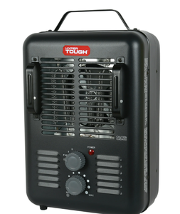 lot 320 image: LOT OF 4 Hyper Tough 1500W Utility Space Heater, Fan-Forced Type, Indoor, Black,
