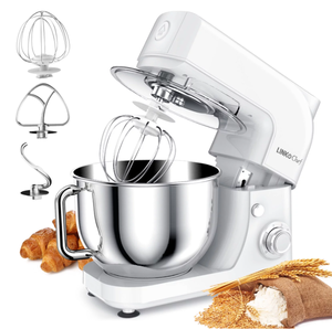 lot 296 image: LINKChef Stand Mixer, 5.3QT 800W 6P Speeds with Whisk