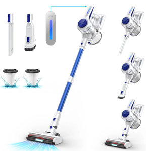 lot 392 image: ORFELD Cordless Vacuum Cleaner with 2200mAh Battery, Powerful Suction for Hardwood Carpet Pet, V19