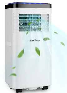 lot 488 image: MaxKare Portable Air Conditioner, 8000 BTU with Cooler, Dehumidifier Cooling Rooms up to 150 Sq.ft