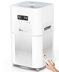 lot 605 image: DR.J Professional Air Purifier for Home Large Room, 2500 sq. ft, H13 True HEPA Filter