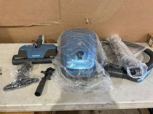 lot 362 image: Kenmore Canister Vacuum 200 Series in Blue