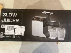 lot 379 image: Whall Masticating Slow Juicer, Professional Stainless Juicer Machines for Vegetable and Fruit