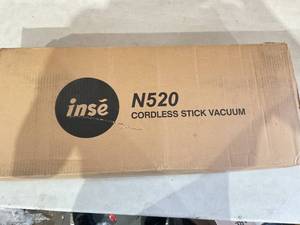 lot 386 image: INSE Cordless Stick Vacuum Cleaner, 20kPa Powerful Rechargeable Battery Vacuum