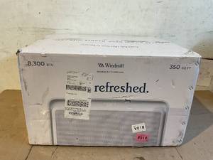 lot 3 image: Windmill 8,000 (DOE) BTU 115 Volts QuietECOSmart Window Air Conditioner