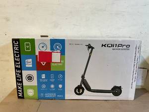 lot 6 image: NIU - KQi2 Pro Foldable Electric Kick Scooter w 25 mi Max Operating Range & 17.4 mph Max Speed - Grey