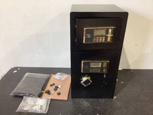 lot 497 image: SRWTRCHRY 6.5 Cu. ft. Large Safes, Fire-Resistant, Double Door, Strong Safe with Digital Lock