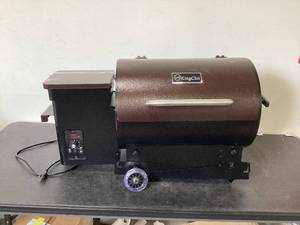 lot 292 image: KingChii 456 SQ.IN Wood Pellet Grill Smoker with Auto Temperature Control