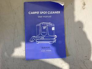 lot 571 image: Slevoo Portable Carpet Cleaner Vacuum, Upholstery Cleaner