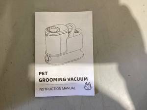 lot 573 image: Whall Pet Vacuum Suction Clipper - Low Noise 3 Mode Suction