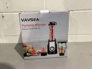 lot 579 image: VAVSEA 1000W Smoothie Blender for Shakes and Smoothies, 3 IN1 Kitchen Personal Blenders and Grinder Combo for Protein Drinks